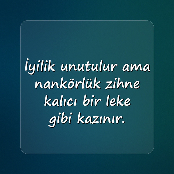 nankör sözler - 14