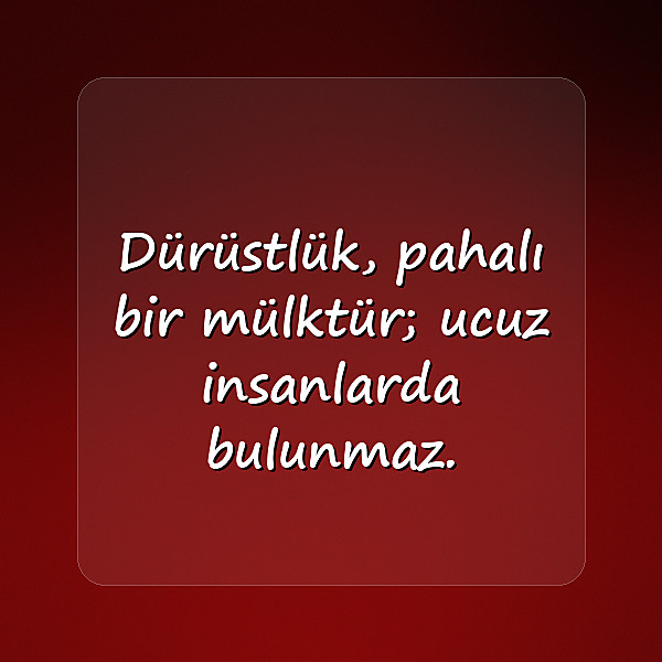 Özlü Sözler - 8