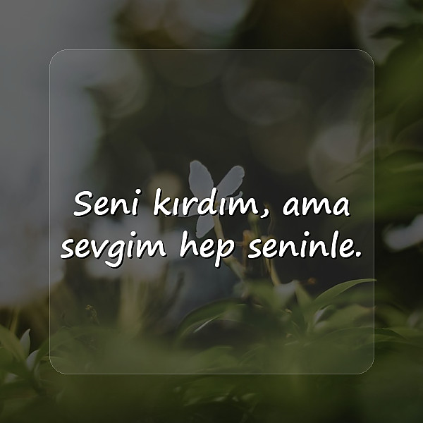 özür mesajı sevgiliye - 2