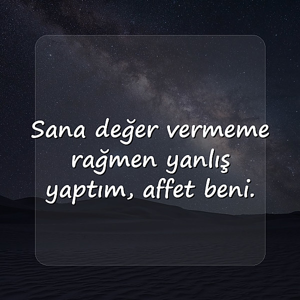 özür mesajları	 - 6