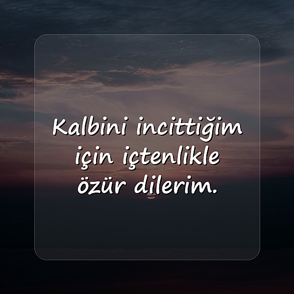 özür mesajları	 - 3