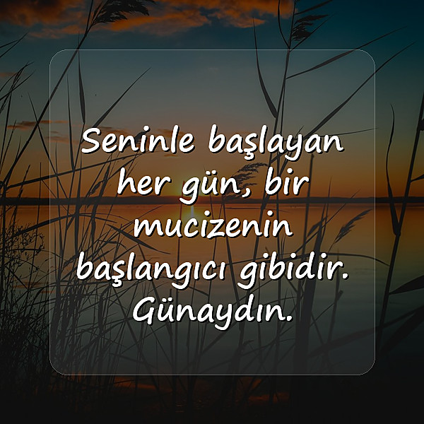 romantik günaydın mesajları - 6