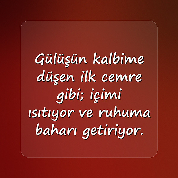 sevdiğine güzel sözler - 8