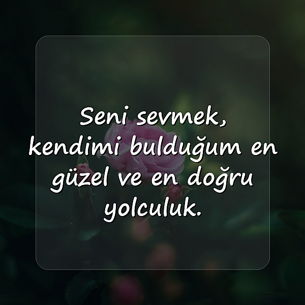 sevgiliye etkileyici sözler - 3