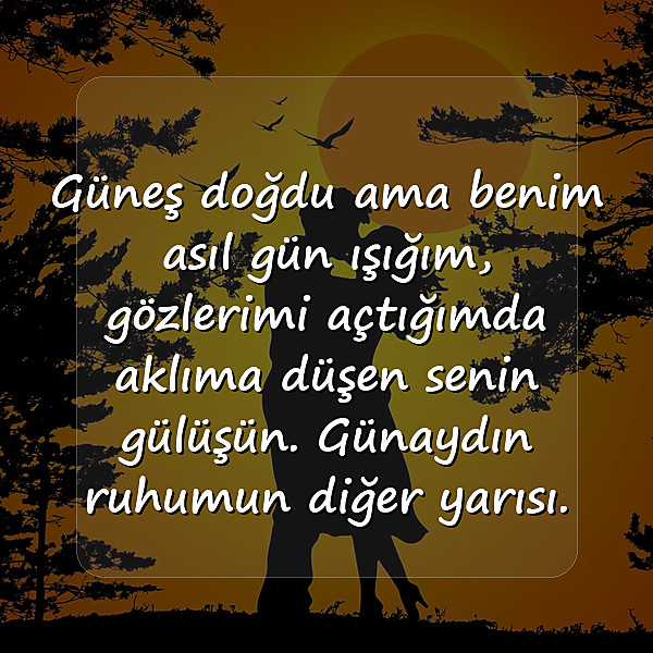 sevgiliye günaydın mesajı - 5
