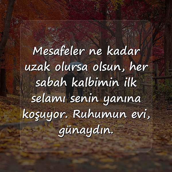 sevgiliye günaydın mesajı - 1