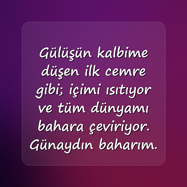 sevgiliye günaydın mesajı - 4