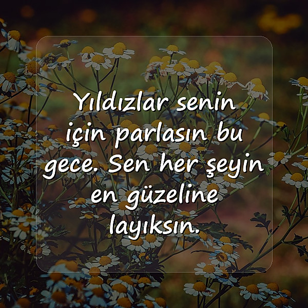 sevgiliye iyi geceler mesajı - 6