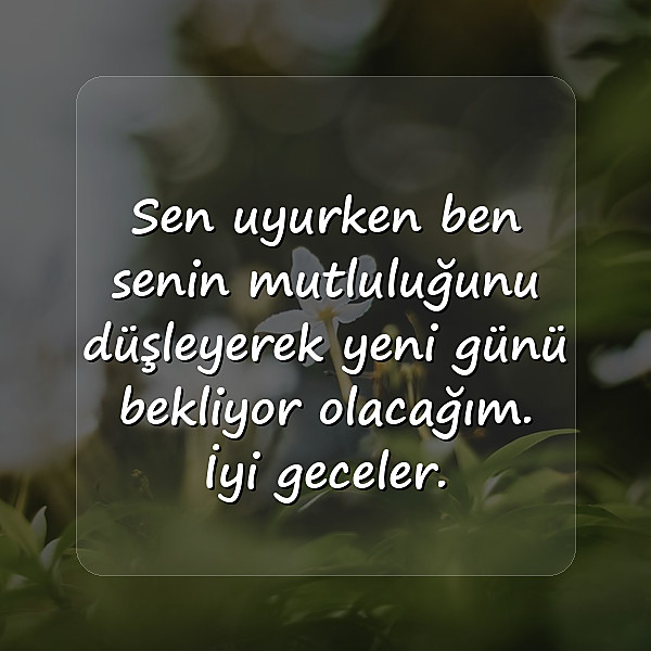 sevgiliye iyi geceler mesajları - 6