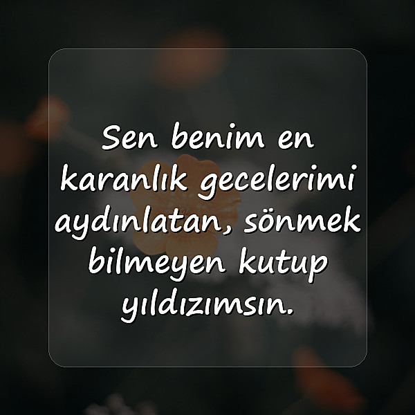 sevgiliye sözler - 1