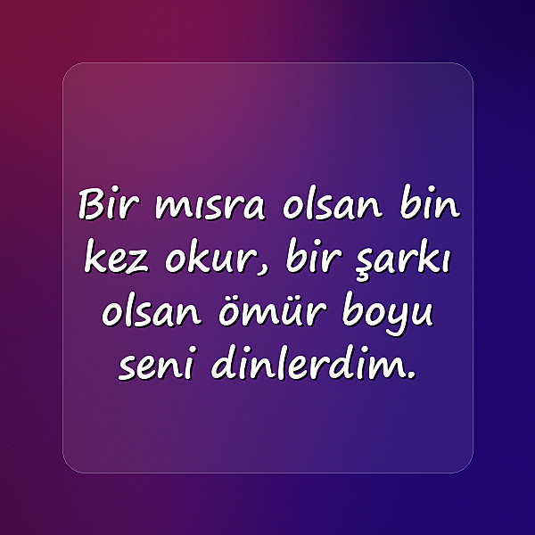 sevgiliye sözler - 10