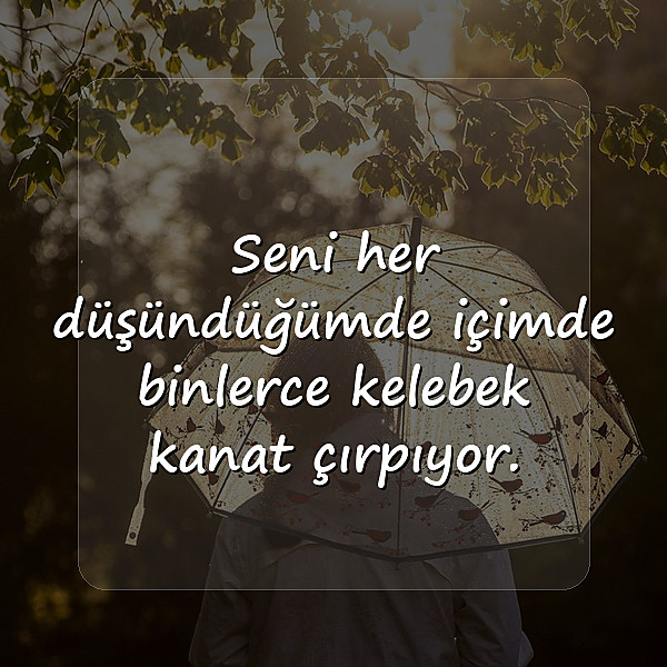 sevgiliye yazılacak sözler - 11