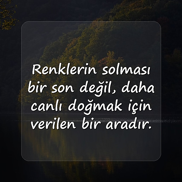 sonbahar sözleri - 6