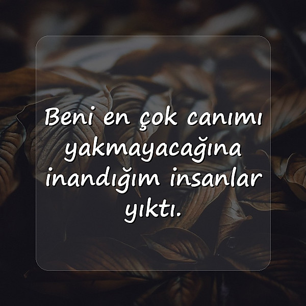 üzgün sözler - 22