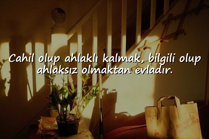 resimli ahlak ile ilgili sözler - 6