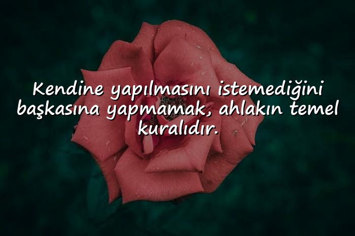 resimli ahlak ile ilgili sözler - 1