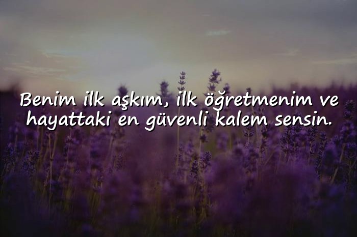 resimli anne ile ilgili sözler - 22