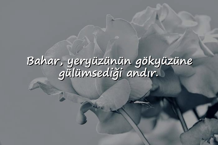 resimli bahar ile ilgili sözler - 11