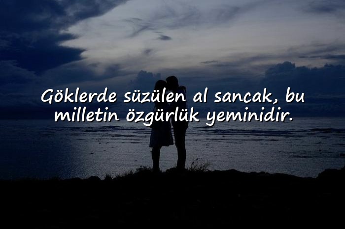 resimli bayrak sözleri - 1