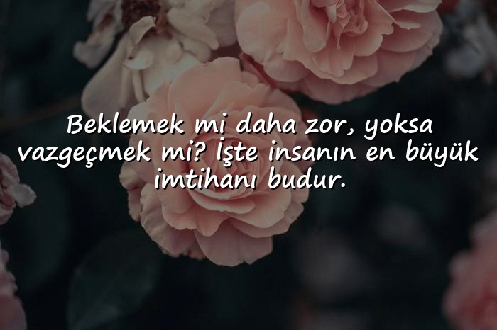 resimli beklemek ile ilgili sözler - 6