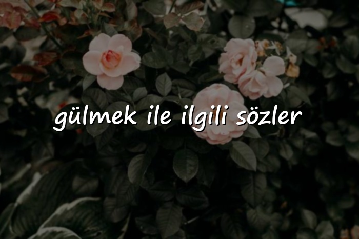 gülmek ile ilgili sözler - 2026