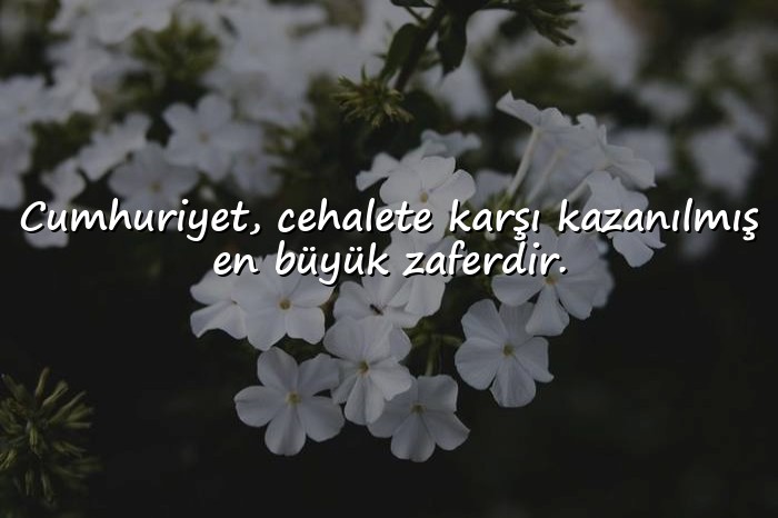 resimli cumhuriyet ile ilgili sözler - 21