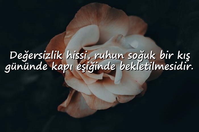 resimli değersizlik sözleri - 1