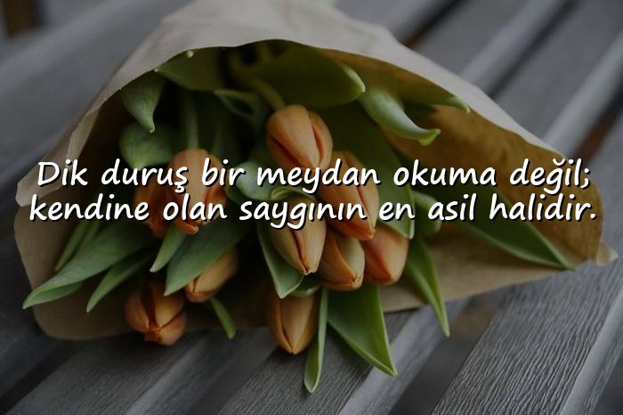 resimli dik duruş sözleri - 6