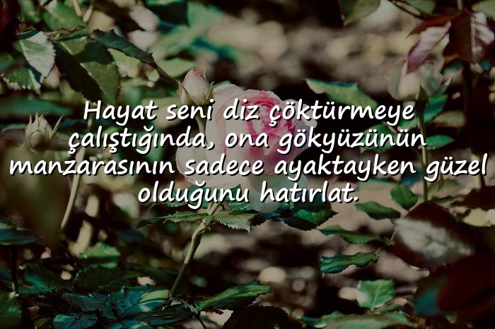 resimli dik duruş sözleri - 1