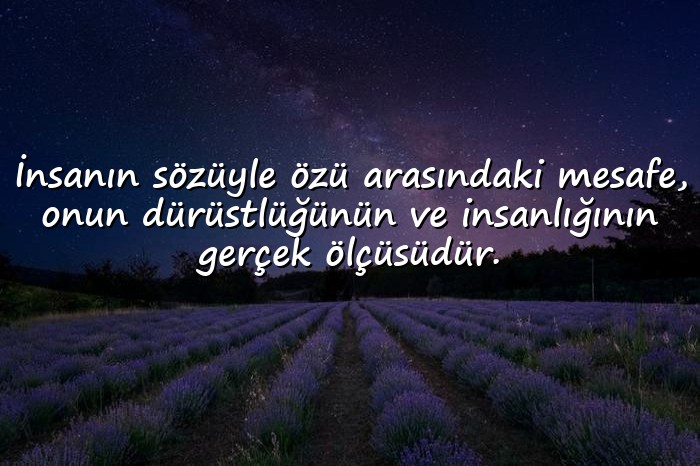 resimli dürüstlük ile ilgili sözler - 1