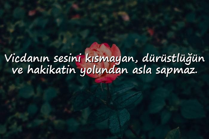 resimli dürüstlük ile ilgili sözler - 11
