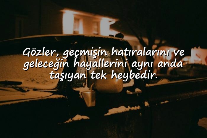 resimli gözler ile ilgili sözler - 21