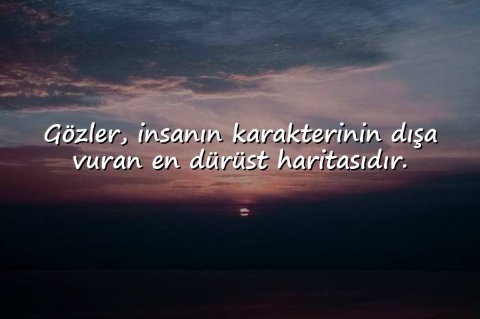 resimli gözler ile ilgili sözler - 16