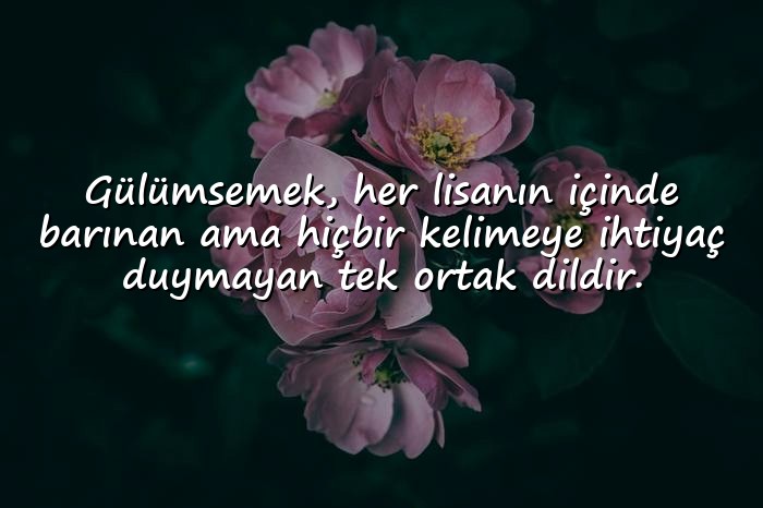 resimli gülümsemek ile ilgili sözler - 6