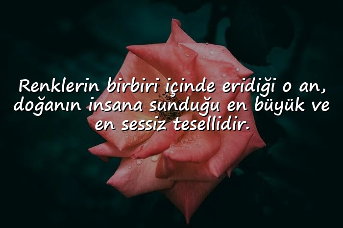 resimli gün batımı ile ilgili sözler - 6