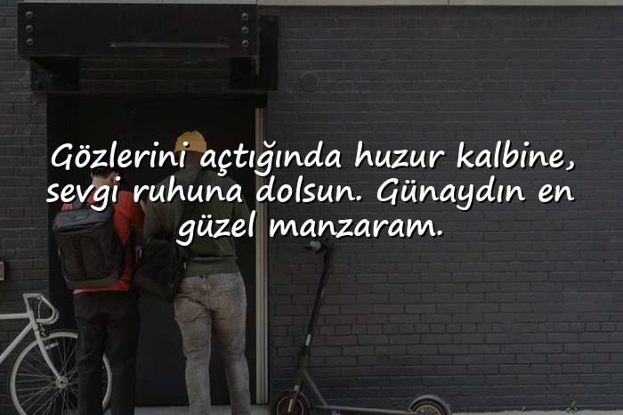resimli günaydın mesajları - 24