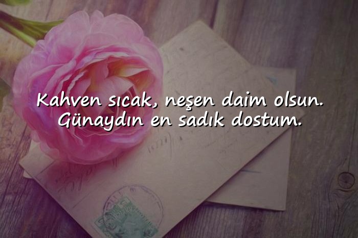 resimli günaydın mesajları - 14