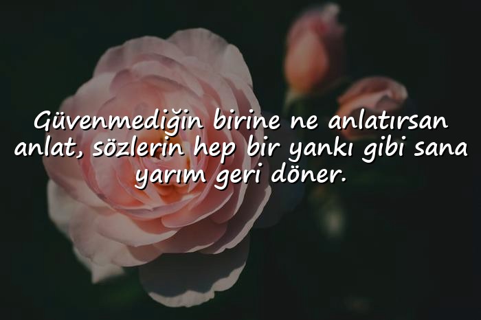 resimli güven ile ilgili sözler - 11