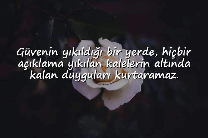 resimli güven ile ilgili sözler - 6