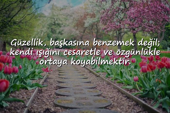 resimli güzellikle ilgili sözler - 6