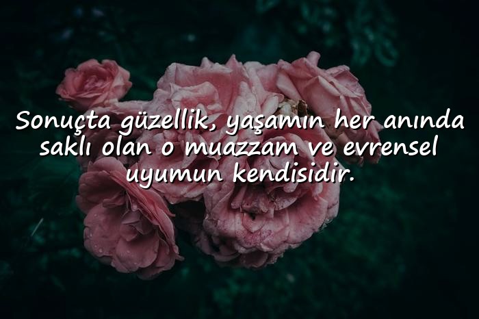 resimli güzellikle ilgili sözler - 1