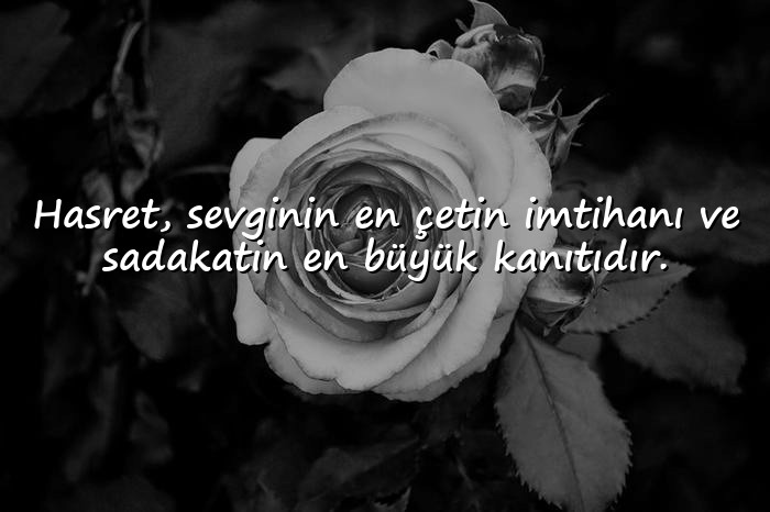resimli hasret özlem sözleri - 6