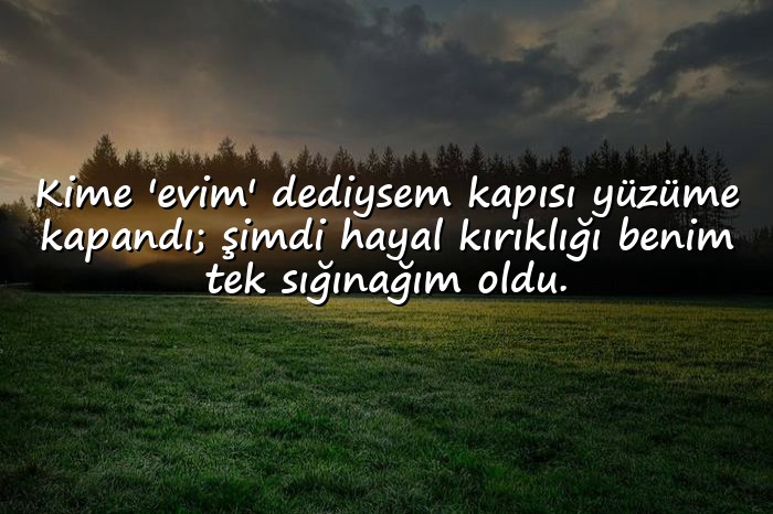 resimli hayal kırıklığı ile ilgili sözler - 11