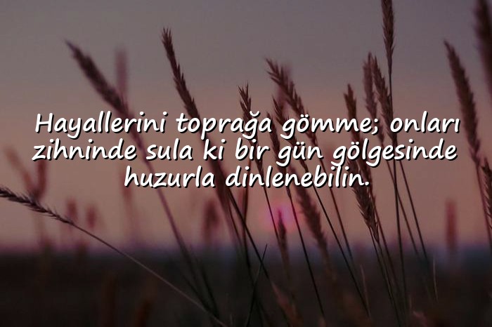 resimli hayallerle ilgili sözler - 16