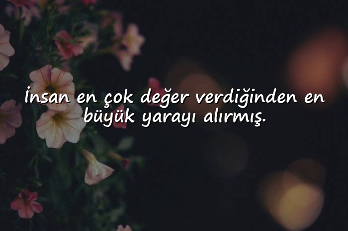 resimli hüzünlü sözler - 11