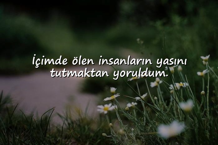 resimli hüzünlü sözler - 6