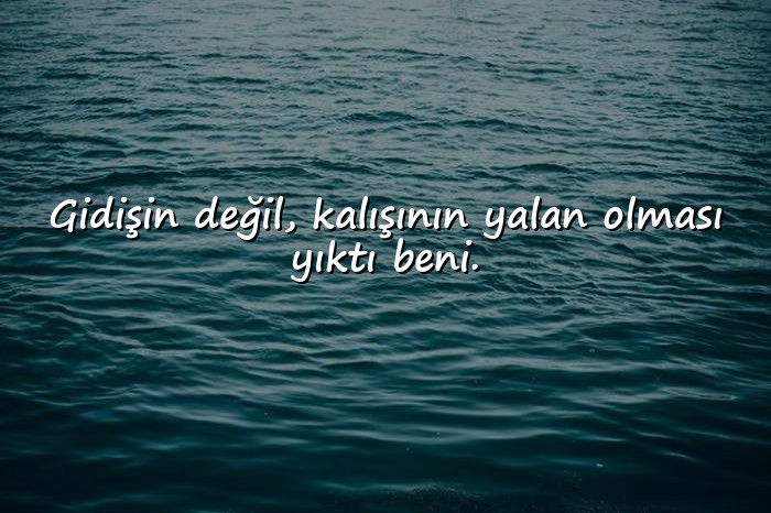 resimli hüzünlü sözler - 6