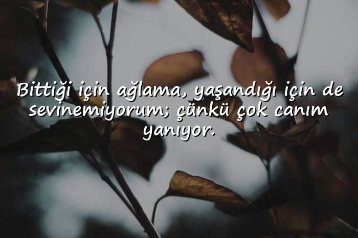 resimli hüzünlü sözler - 1