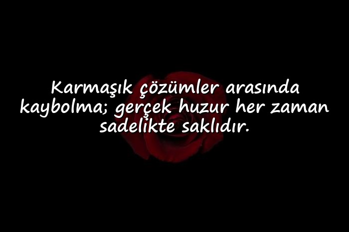 resimli huzur ile ilgili sözler - 6