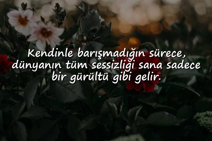 resimli huzurla ilgili sözler - 6